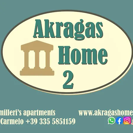 2 - Akragas 1 & Akragas 2 In Center With View * Αγκριτζέντο